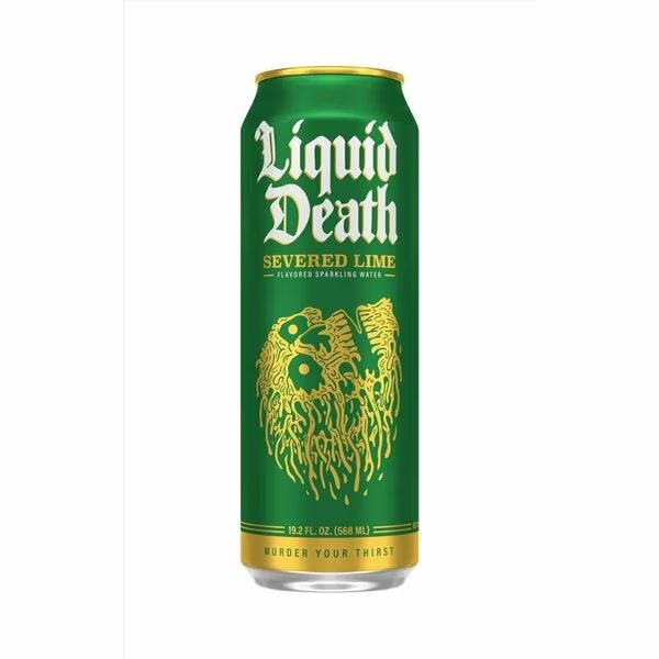 LIQUIDTH SPRKLNG LME 19.2OZ, Liquid Death, Mfr#: 222